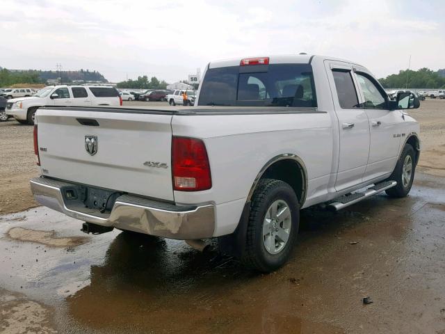 1D7RV1GT1AS152685 - 2010 DODGE RAM 1500 WHITE photo 4