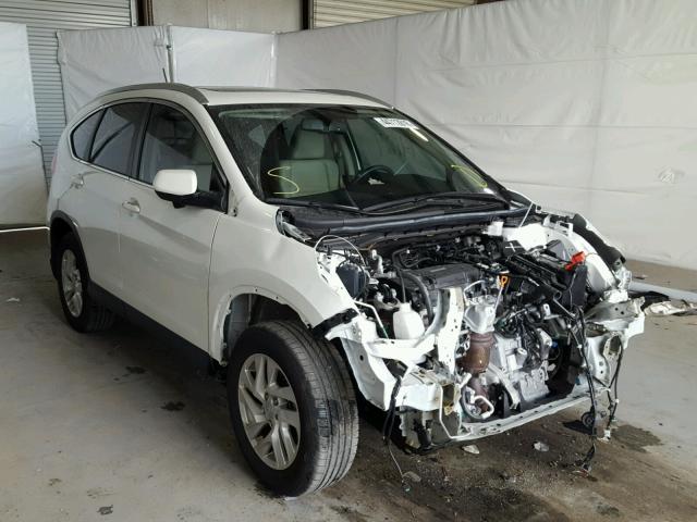 5J6RM3H71GL013180 - 2016 HONDA CR-V EXL WHITE photo 1