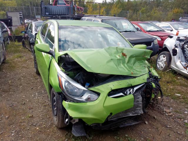 KMHCT5AE0CU033214 - 2012 HYUNDAI ACCENT GLS GREEN photo 1