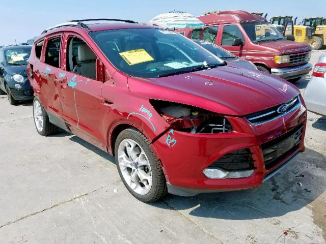 1FMCU0J92GUB23358 - 2016 FORD ESCAPE TIT MAROON photo 1