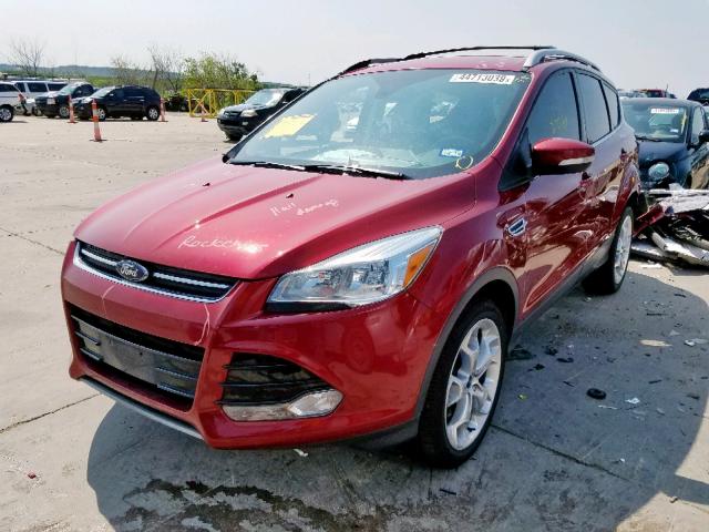 1FMCU0J92GUB23358 - 2016 FORD ESCAPE TIT MAROON photo 2