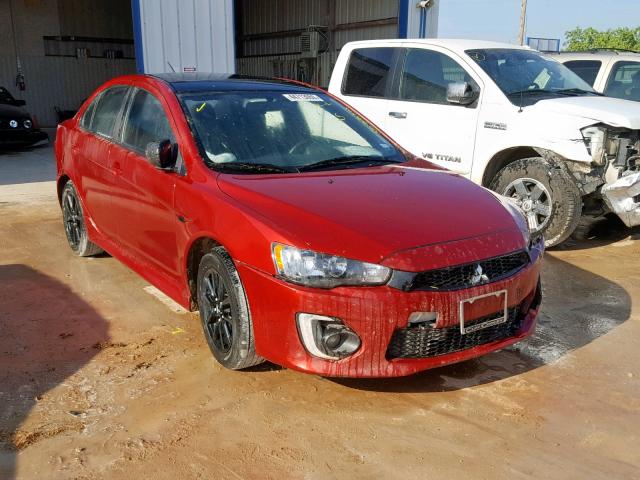 JA32U2FU5HU013106 - 2017 MITSUBISHI LANCER ES RED photo 1