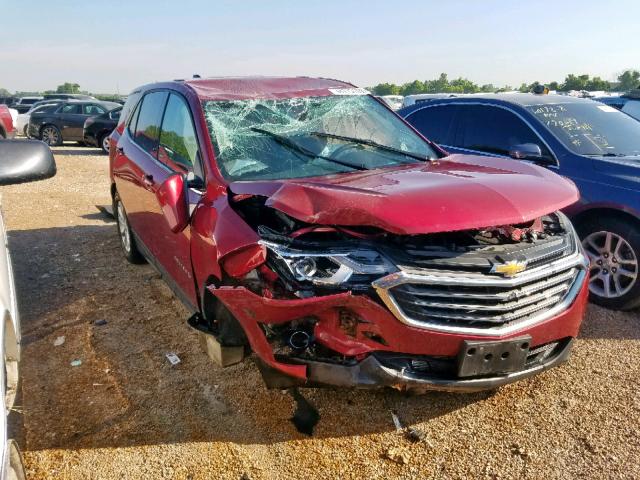 2GNAXSEV2J6232325 - 2018 CHEVROLET EQUINOX LT RED photo 1