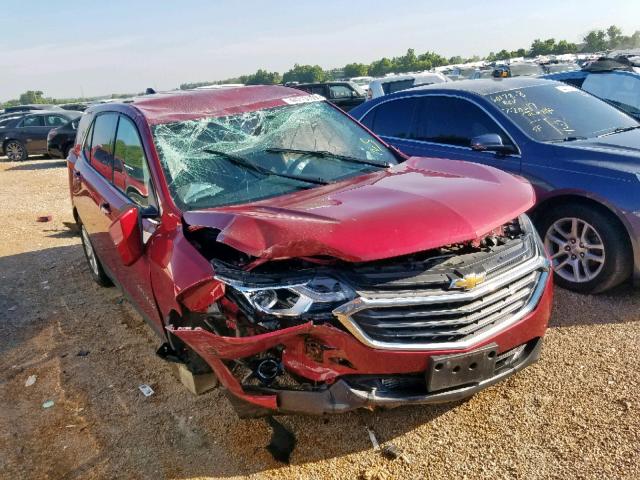 2GNAXSEV2J6232325 - 2018 CHEVROLET EQUINOX LT RED photo 9