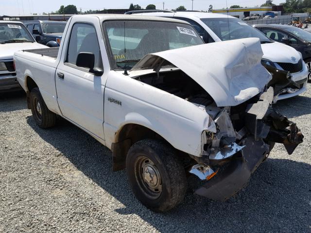 1FTYR10C4WUB34195 - 1998 FORD RANGER WHITE photo 1