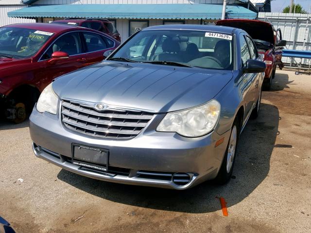 1C3LC46K68N147947 - 2008 CHRYSLER SEBRING LX SILVER photo 2