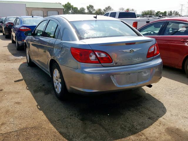 1C3LC46K68N147947 - 2008 CHRYSLER SEBRING LX SILVER photo 3