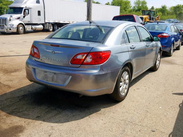 1C3LC46K68N147947 - 2008 CHRYSLER SEBRING LX SILVER photo 4