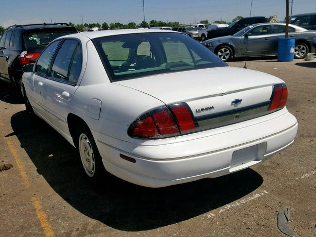 2G1WL52M6V1186632 - 1997 CHEVROLET LUMINA BAS WHITE photo 3