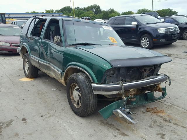 1GNDT13W5XK147046 - 1999 CHEVROLET BLAZER GREEN photo 1