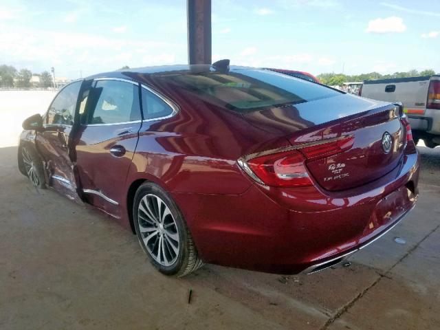 1G4ZP5SS4HU150109 - 2017 BUICK LACROSSE E MAROON photo 3