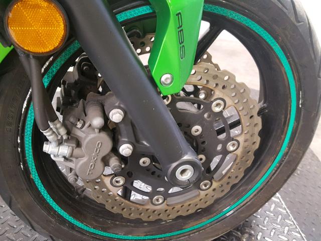 JKAEXEF12FDA19632 - 2015 KAWASAKI EX650 F GREEN photo 19