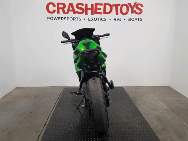 JKAEXEF12FDA19632 - 2015 KAWASAKI EX650 F GREEN photo 4