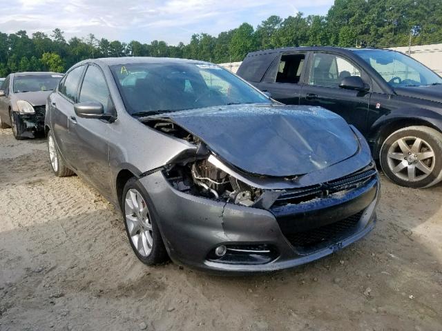 1C3CDFBA4DD268823 - 2013 DODGE DART SXT GRAY photo 1