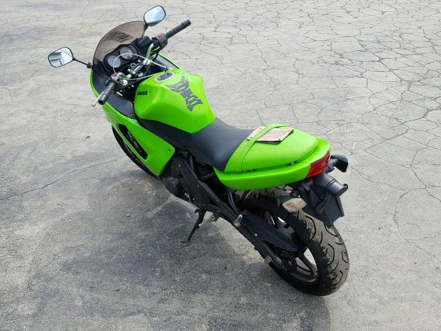 JKAEXEA148A043715 - 2008 KAWASAKI EX650 A Yaşıl foto 3