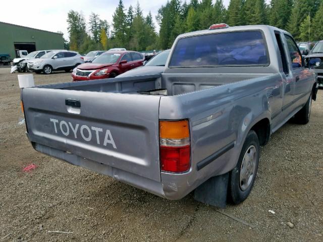 JT4RN93P3R5095806 - 1994 TOYOTA PICKUP 1/2 GRAY photo 4