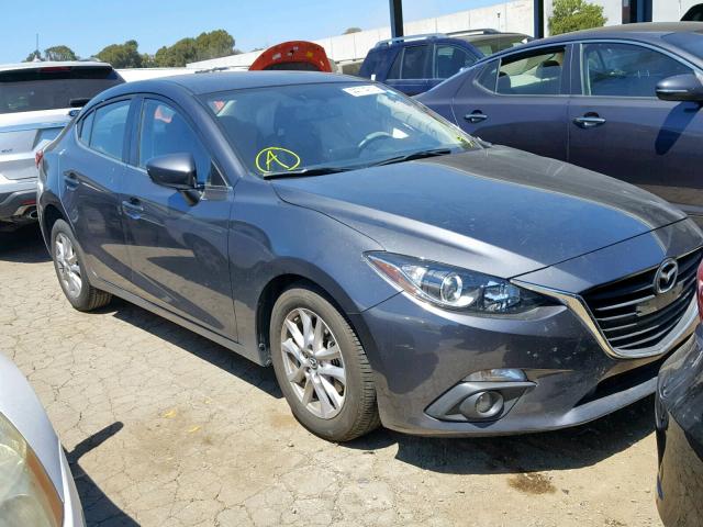 JM1BM1V79G1307843 - 2016 MAZDA 3 TOURING CHARCOAL photo 1