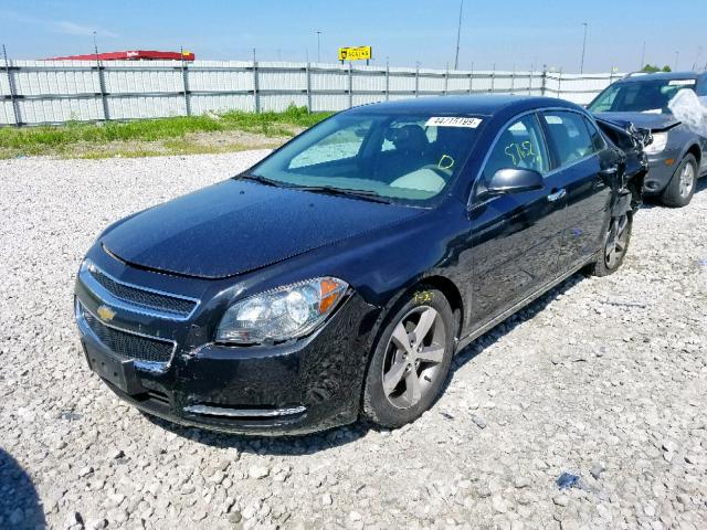 1G1ZC5E05CF172362 - 2012 CHEVROLET MALIBU 1LT 黑色 照片 2