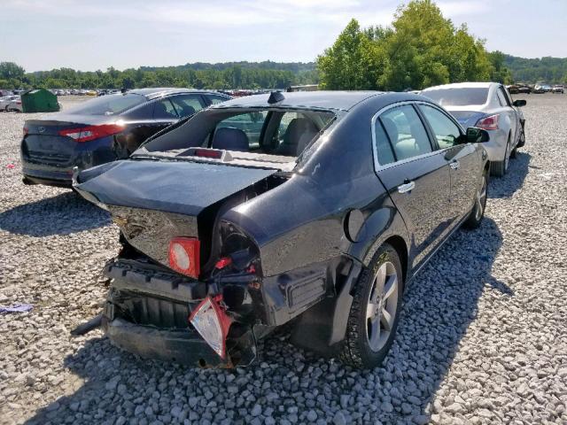 1G1ZC5E05CF172362 - 2012 CHEVROLET MALIBU 1LT 黑色 照片 4