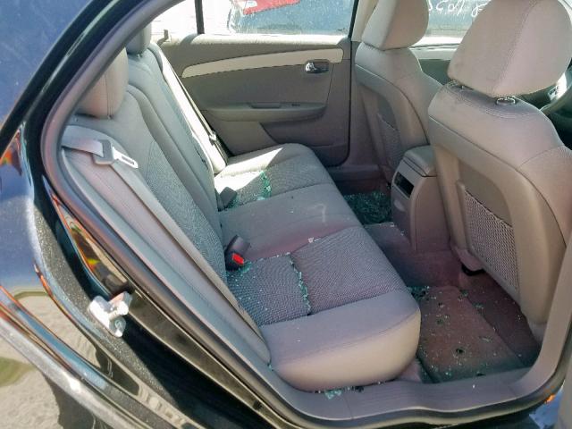 1G1ZC5E05CF172362 - 2012 CHEVROLET MALIBU 1LT 黑色 照片 6