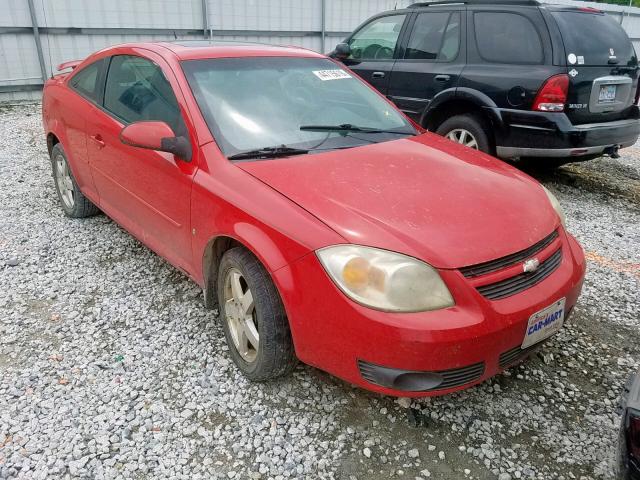 1G1AL18F267676601 - 2006 CHEVROLET COBALT LT RED photo 1