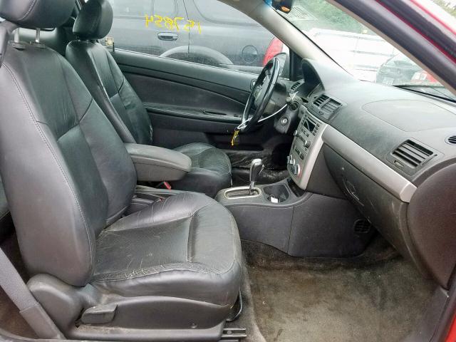 1G1AL18F267676601 - 2006 CHEVROLET COBALT LT RED photo 5