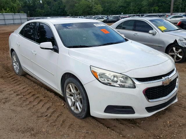 1G11C5SL4FF105221 - 2015 CHEVROLET MALIBU 1LT WHITE photo 1
