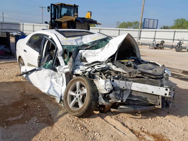 1G1ZC5E07CF260393 - 2012 CHEVROLET MALIBU 1LT WHITE photo 10