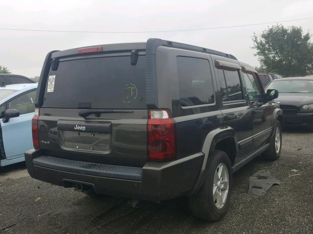 1J8HG48N56C182879 - 2006 JEEP COMMANDER GRAY photo 4
