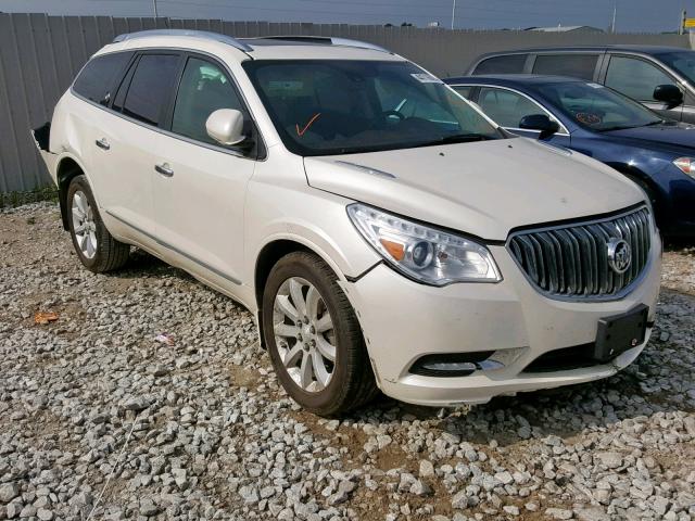 5GAKRCKD5EJ266066 - 2014 BUICK ENCLAVE WHITE photo 1