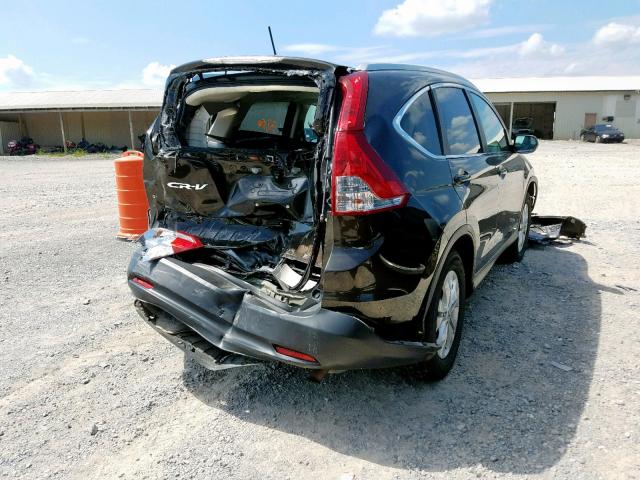 5J6RM4H77DL081355 - 2013 HONDA CR-V EXL BROWN photo 4