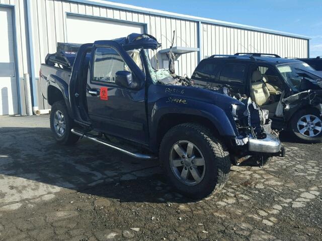 1GTH6PFE0C8159667 - 2012 GMC CANYON SLE BLUE photo 1