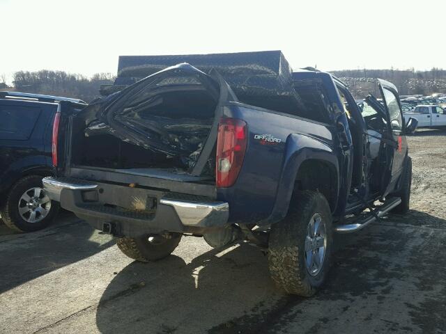 1GTH6PFE0C8159667 - 2012 GMC CANYON SLE BLUE photo 4