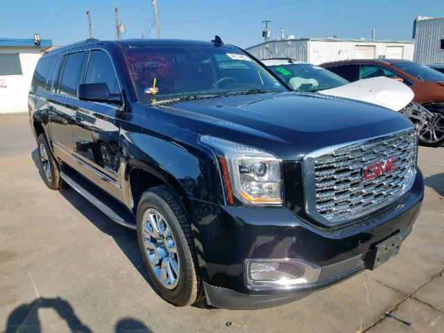 1GKS1HKJ1JR104024 - 2018 GMC YUKON XL D BLACK photo 1