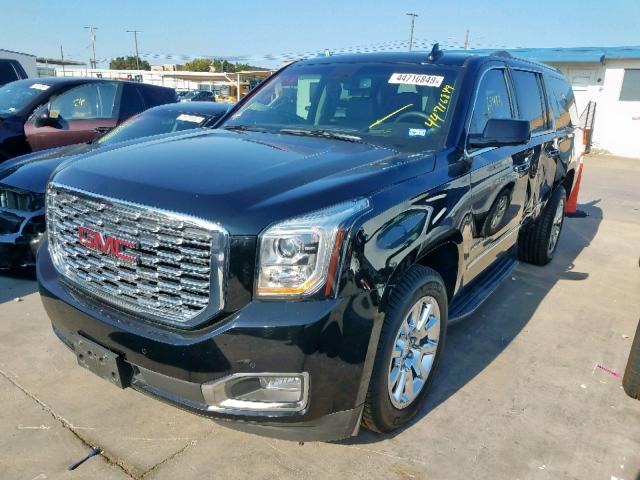 1GKS1HKJ1JR104024 - 2018 GMC YUKON XL D BLACK photo 2