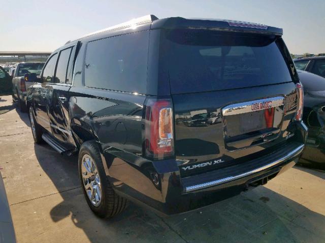 1GKS1HKJ1JR104024 - 2018 GMC YUKON XL D BLACK photo 3