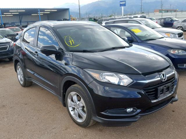 3CZRU6H78GM730062 - 2016 HONDA HR-V EXL BLACK photo 1