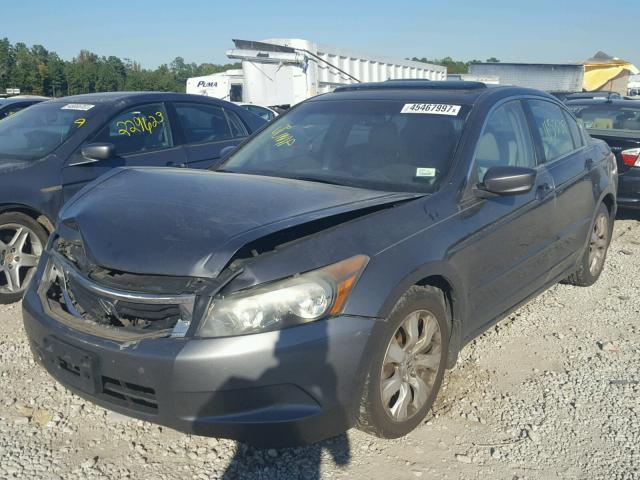 1HGCP26879A092475 - 2009 HONDA ACCORD EXL GRAY photo 2