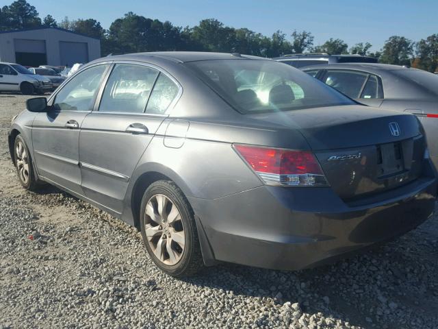 1HGCP26879A092475 - 2009 HONDA ACCORD EXL GRAY photo 3