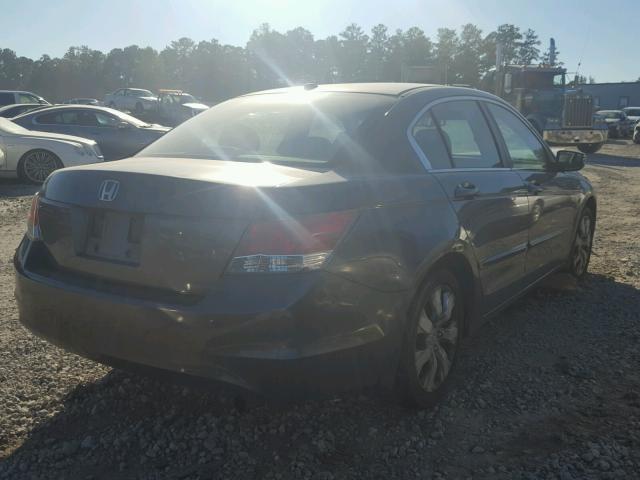 1HGCP26879A092475 - 2009 HONDA ACCORD EXL GRAY photo 4