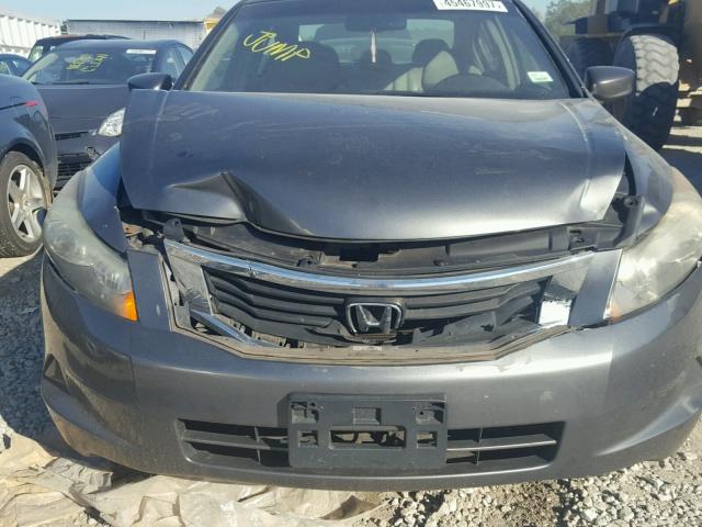 1HGCP26879A092475 - 2009 HONDA ACCORD EXL GRAY photo 9