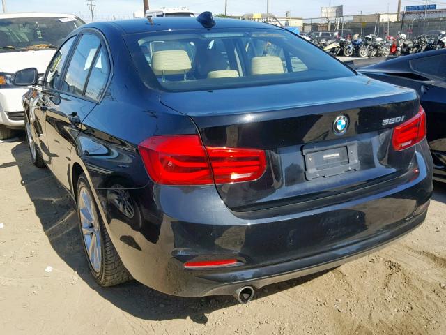 WBA8E1G5XHNU12918 - 2017 BMW 320 I BLACK photo 3