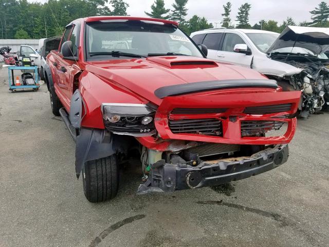 1D7HW48N76S504248 - 2006 DODGE DAKOTA QUA RED photo 10