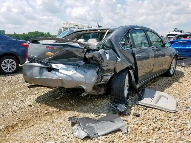 2G1WU583681264732 - 2008 CHEVROLET IMPALA LTZ GRAY photo 4