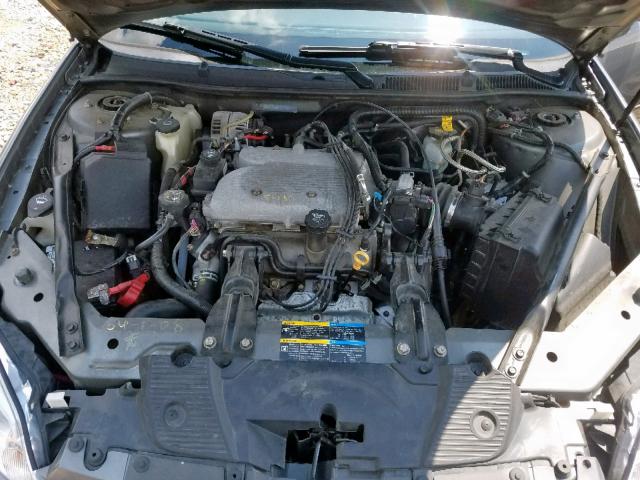 2G1WU583681264732 - 2008 CHEVROLET IMPALA LTZ GRAY photo 7