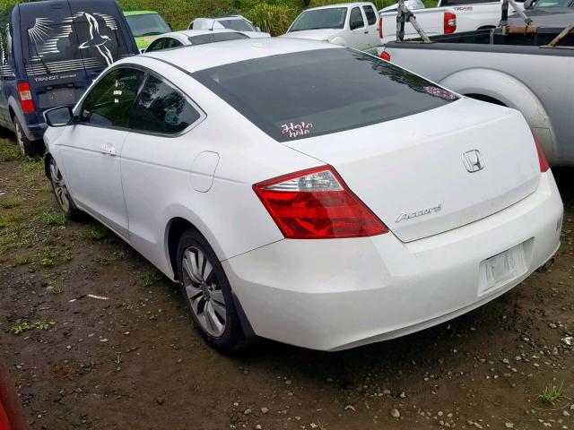 1HGCS1B82AA016472 - 2010 HONDA ACCORD EXL WHITE photo 3