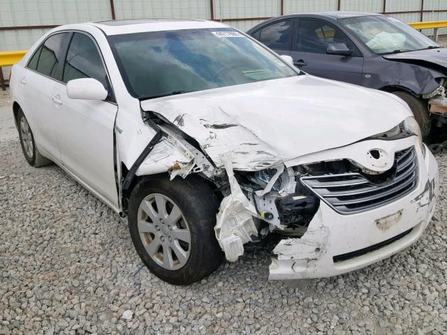 4T1BB46KX8U040590 - 2008 TOYOTA CAMRY HYBR WHITE photo 1