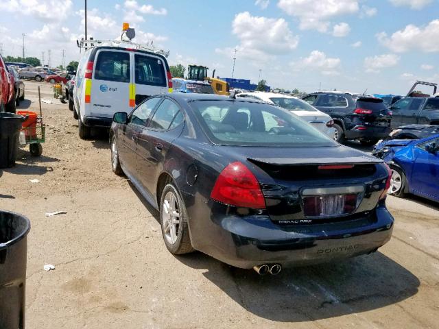 2G2WR584261113597 - 2006 PONTIAC GRAND PRIX BLACK photo 3