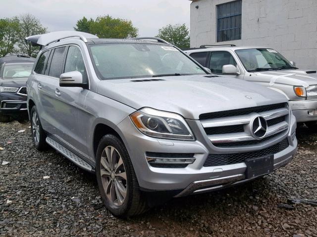 4JGDF7CE7DA137738 - 2013 MERCEDES-BENZ GL 450 4MA SILVER photo 1