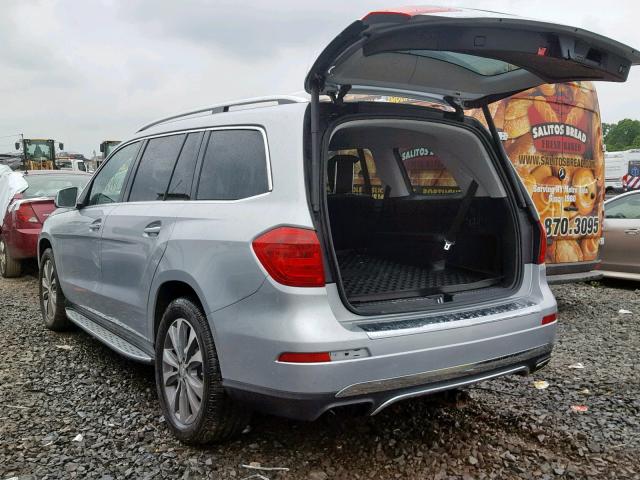 4JGDF7CE7DA137738 - 2013 MERCEDES-BENZ GL 450 4MA SILVER photo 3